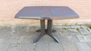 grossfillex opvouwbare tuintafel gat voor parasol in het mid beschikbaar voor biedingen