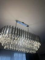 Luxe kristallen plafondlamp – moderne elegante stijl, Huis en Inrichting, Lampen | Plafondlampen, Ophalen, Zo goed als nieuw