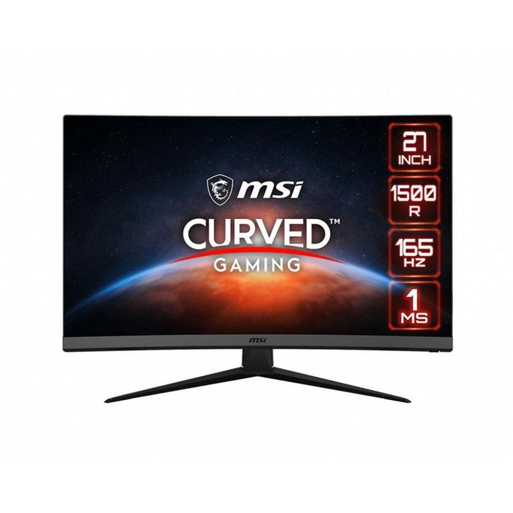 MSI OPTIX G27C7 - 27 inch - 1920 x 1080 (Full HD) - 1 ms, Computers en Software, Monitoren, Zo goed als nieuw, DisplayPort, HDMI