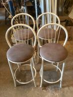 4 Barstoeltjes  - Vintage, Enlèvement, Utilisé