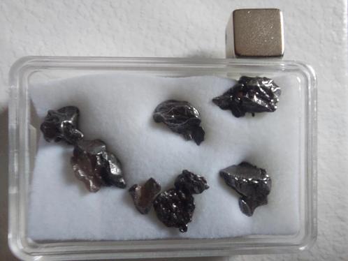 Campo del cielo meteoriet lot 8-10gr, Verzamelen, Mineralen en Fossielen, Overige typen, Ophalen of Verzenden
