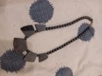 Collier hématite gris monter sur grosse boules, Handtassen en Accessoires, Kettingen, Ophalen of Verzenden, Zo goed als nieuw