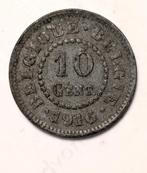 Monnaie Belgique 10 centimes 1916 FR/VL, Ophalen of Verzenden, Metaal, Losse munt