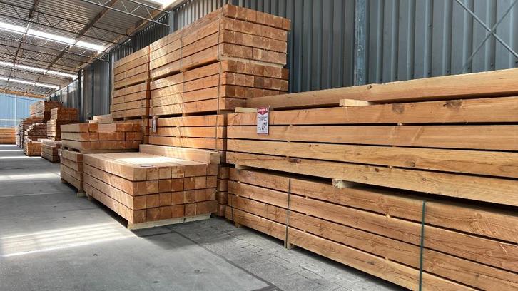 Douglas | palen | balken | regels | hout | paal | balk, Tuin en Terras, Palen, Balken en Planken, Nieuw, Balken, Ophalen