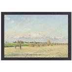 Landschap, Île-de-France - Camille Pissarro canvas + baklijs, Nieuw, Verzenden