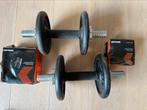 Halterset Ketler + extra gewichten, Sport en Fitness, Ophalen, Gebruikt
