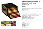 Excalibur dehydrator met 9 laden, Elektronische apparatuur, Ophalen, Zo goed als nieuw, Elektrisch