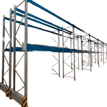 Lot 37 meter palletrekken palletstelling Schaefer 360cm balk beschikbaar voor biedingen