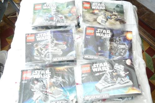 lego star wars microfighters serie 1 75028, 75029, 75030, 75, Kinderen en Baby's, Speelgoed | Duplo en Lego, Lego, Complete set
