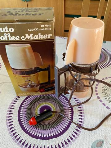 Vintage 70s Auto Coffee Maker – 500 cc – Jamais utilisé beschikbaar voor biedingen