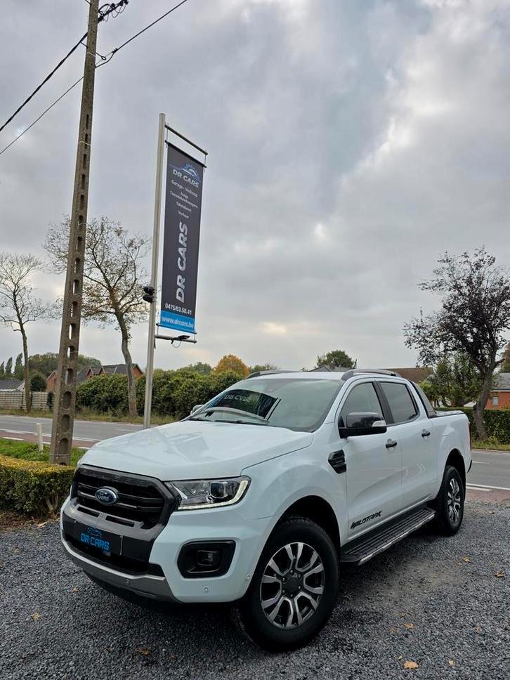 FORD RANGER WILDTRAK//BITURBO//4X4//213PK//NAVI-CAMERA-LEDER, Auto's, Ford, Bedrijf, Te koop, Ranger, 4x4, ABS, Achteruitrijcamera