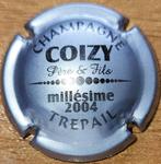 Capsule Champagne COIZY Père & Fils 2004 bleu clair nr.10d, Neuf, Enlèvement ou Envoi, Champagne, France