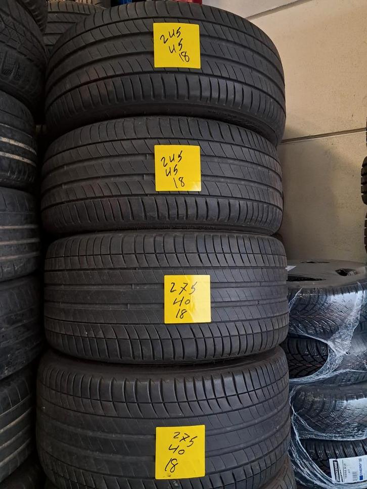 2754018 2454518 275/40r18 245/45r18 zomer Runflat Michelin, Auto-onderdelen, Besturing, Ophalen