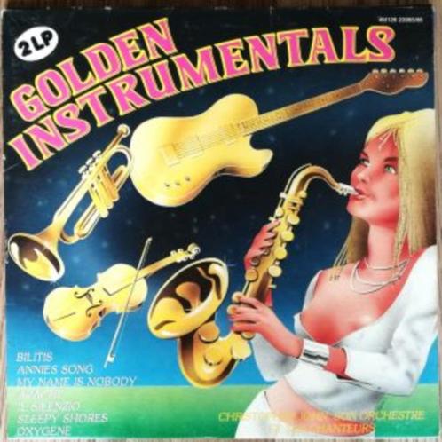 GOLDEN INSTRUMENTALS – dubbelalbum – 2 LP’s – Vinyl, Cd's en Dvd's, Vinyl | Pop, Gebruikt, 12 inch, Ophalen of Verzenden