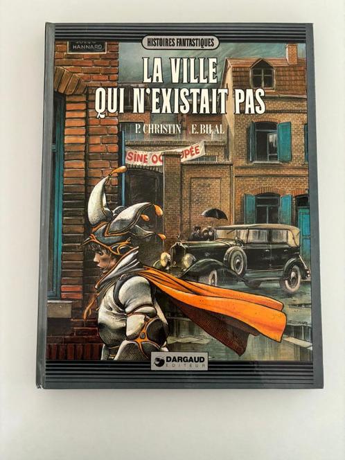Bilal Enki Christin  La ville qui n'existait pas EO 1977, Boeken, Stripverhalen, Gelezen, Eén stripboek, Ophalen of Verzenden