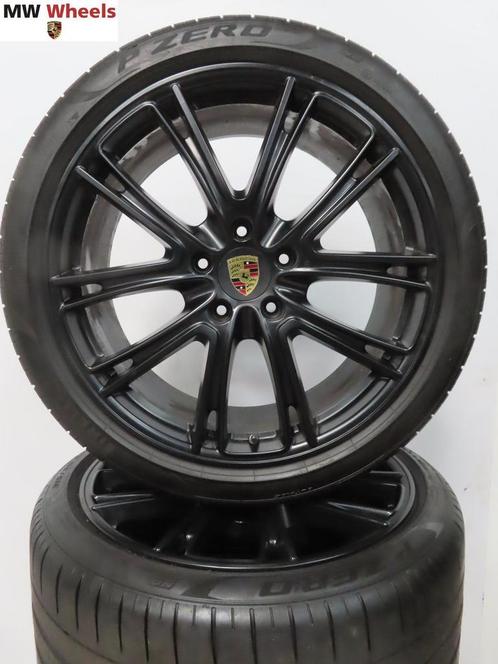 Originele Porsche Panamera 971 21 inch velgen zomerbanden, Auto-onderdelen, Banden en Velgen, Banden en Velgen, Zomerbanden, 21 inch