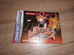 Gebruikershandleiding Gameboy Advance Console Game Yu Gi Oh!, Games en Spelcomputers, Ophalen of Verzenden