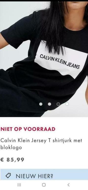 Calvin Klein, shirt jurk, L