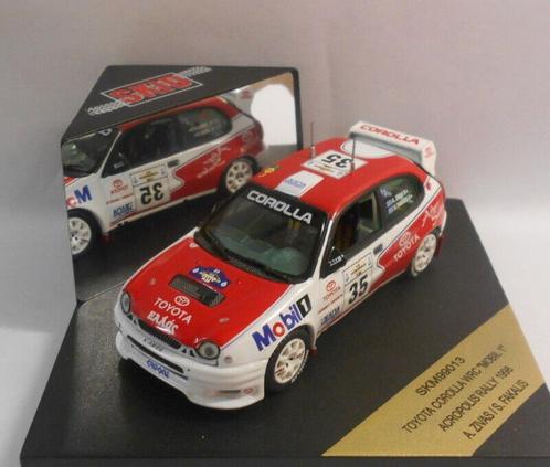 1:43 Vitesse Skid Toyota Corolla WRC Acropolis Rally 1998, Hobby & Loisirs créatifs, Voitures miniatures | 1:43, Comme neuf, Voiture