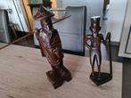 Houten afrikaanse beelden, Ophalen