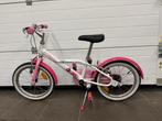 Meisjesfiets BTWIN 16inch 4-6 jaar, Fietsen en Brommers, Ophalen, Zo goed als nieuw