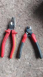 1 facom 1 knipex kniptang, Zo goed als nieuw