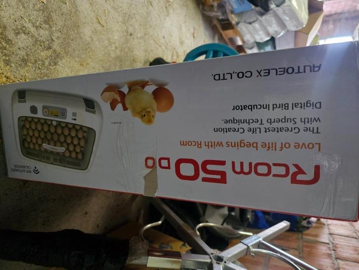 Broedmachine rcom pro 50 do, Dieren en Toebehoren, Pluimvee | Toebehoren, Gebruikt, Broedmachine, Ophalen of Verzenden