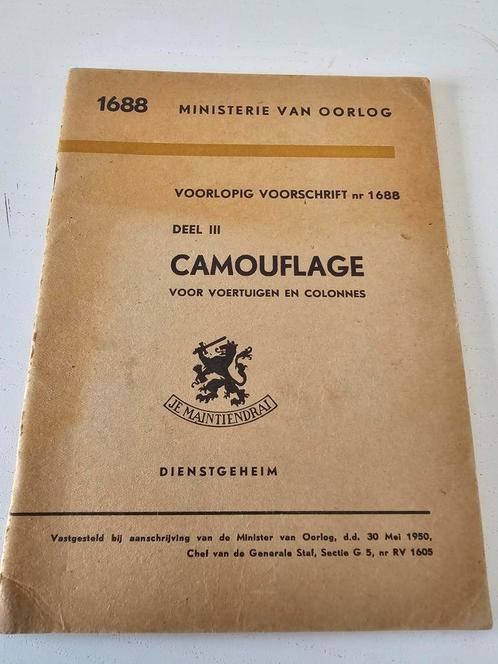Ministerie van oorlog, Boeken, Oorlog en Militair, Zo goed als nieuw, Ophalen of Verzenden
