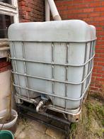 IBC container Regenton met kraan, Tuin en Terras, Regentonnen, Ophalen, Gebruikt, Kunststof, Met kraantje