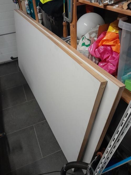 2 deurvleugels 201x93 cm, Doe-het-zelf en Bouw, Raamkozijnen en Schuifdeuren, Zo goed als nieuw, Ophalen