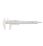 Eenvoudige Schuifmaat - Schuifpasser, Lang 150 mm, 15 cm PVC, Ophalen of Verzenden, Nieuw