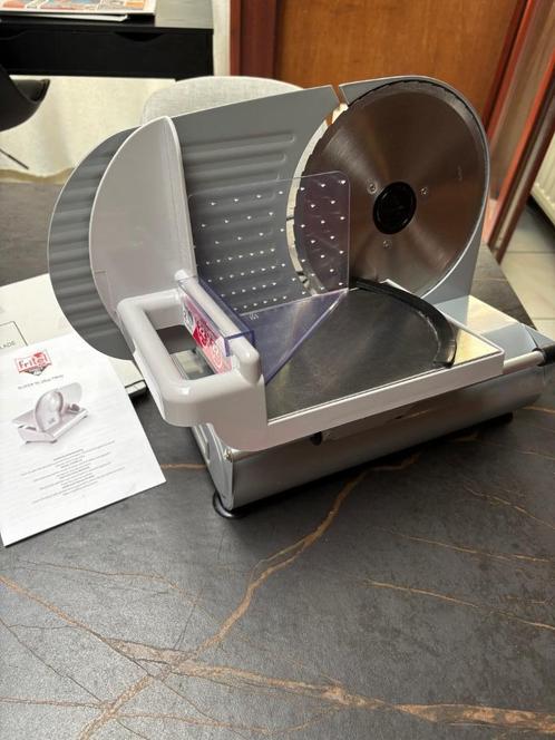 Snijmachine Fritel  SL 3855 TWIN voor vlees en brood, Huis en Inrichting, Keuken | Keukenbenodigdheden, Zo goed als nieuw, Ophalen