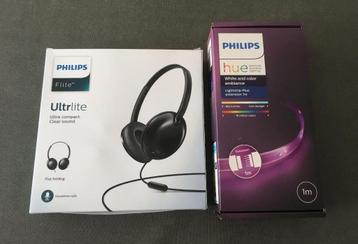 Philips-hoofdtelefoon + lichtstrip Pus, Envoi, Neuf, Philips