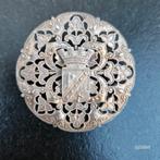 Vintage Franse zilvere Chamonix broche., Ophalen of Verzenden, Zo goed als nieuw