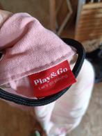 Play&Go 2-in-1 opbergzak met roze olifantjes, Ophalen, Zo goed als nieuw