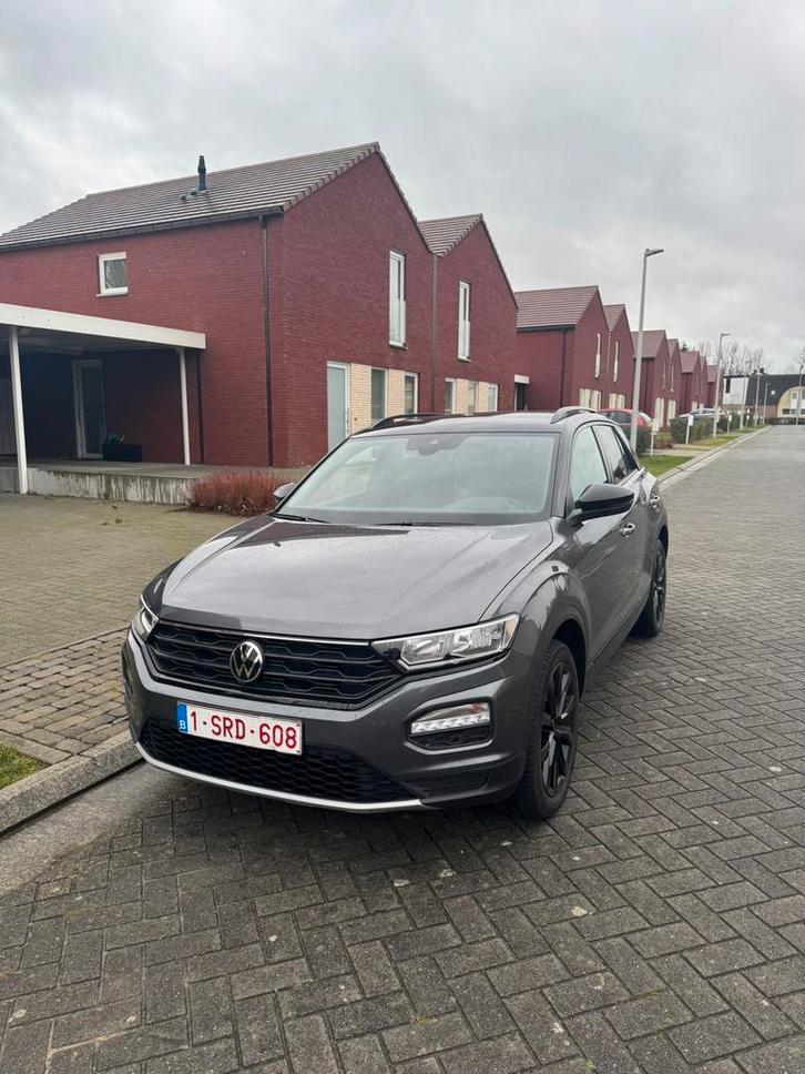 Volkswagen t-roc automaat 2021 106km, Auto's, Volkswagen, Particulier, T-Roc, Benzine, Euro 6, 5 deurs, Automaat, Zilver of Grijs
