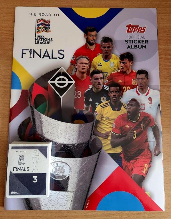 Nations League Finals 2022-2023 - Topps stickers à échan/ven, Hobby en Vrije tijd, Verzamelkaartspellen | Overige, Nieuw, Losse kaart