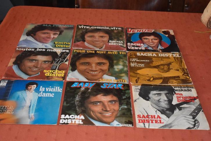 45t vinylsingels van Sacha DISTEL, CD & DVD, Vinyles | Pop, Comme neuf, 1960 à 1980, Autres formats, Enlèvement ou Envoi