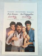 THREE MEN AND A BABY    Filmposter   36-54 cm    Used, Verzamelen, Posters, Ophalen of Verzenden