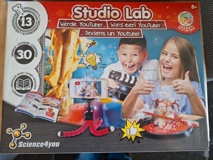 studio lab, word een youtuber, Kinderen en Baby's, Speelgoed | Educatief en Creatief, Nieuw, Ophalen