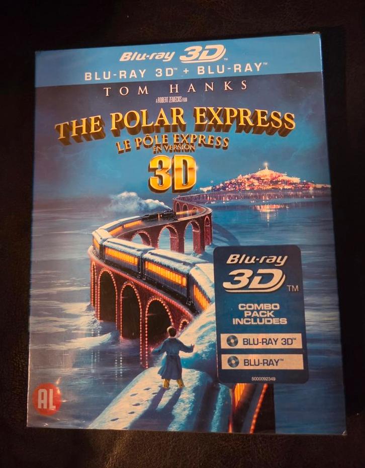 The Polar Express  - Blu-ray + Blu-ray 3D, Cd's en Dvd's, Blu-ray, Nieuw in verpakking, 3D, Ophalen of Verzenden