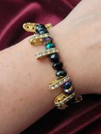 Bracelet perle, Handtassen en Accessoires, Armbanden, Overige materialen, Blauw, Ophalen of Verzenden, Zo goed als nieuw