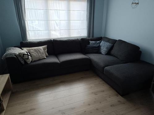 Hoekzetel te koop, Huis en Inrichting, Zetels | Zetels, Zo goed als nieuw, Hoekbank, Vierpersoons of meer, 300 cm of meer, 100 tot 125 cm