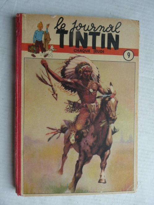 Tintin reliure n9, Boeken, Stripverhalen, Gelezen, Ophalen of Verzenden