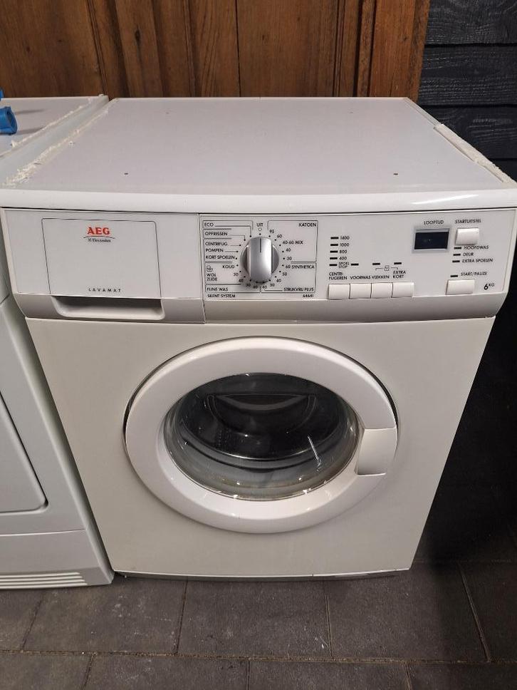 AEG Wasmachine 7kg, Elektronische apparatuur, Wasmachines, Gebruikt, Bovenlader, 6 tot 8 kg, Minder dan 85 cm, Minder dan 1200 toeren