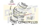 Citroën C4 SpaceTourer voorbumper (te spuiten) (bij parkeerh, Auto-onderdelen, Citroën, Nieuw, Bumper, Verzenden