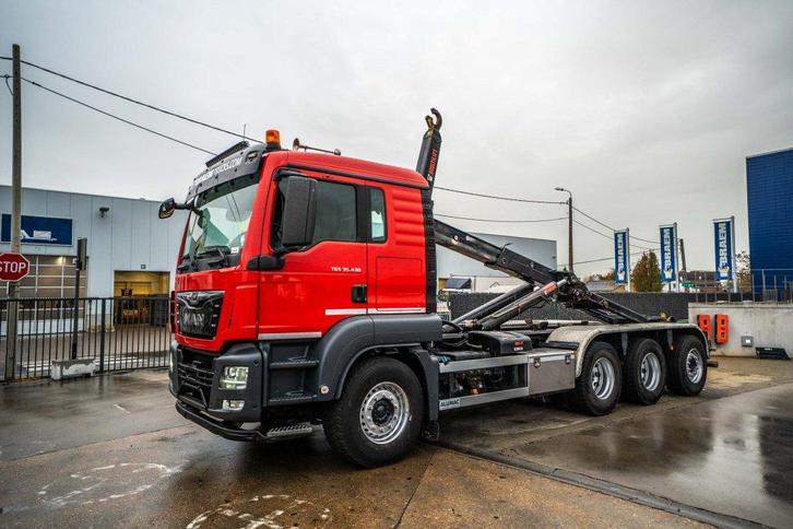 MAN TGS 35.430 BL - HIAB (bj 2019), Auto's, Vrachtwagens, Bedrijf, Te koop, Airconditioning, Elektrische ramen, Navigatiesysteem