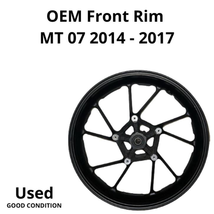Yamaha MT 07 2014 - 2017 Voorwiel (velg) RECHT!, Motoren, Onderdelen | Yamaha, Gebruikt, Ophalen of Verzenden