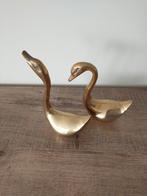 Setje koperen zwaantjes, Antiek en Kunst, Ophalen, Koper