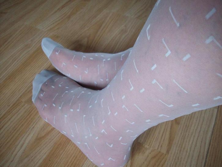 mooie nieuwe panty's, Kleding | Dames, Leggings, Maillots en Panty's, Panty, Maat 36/38 (S), Wit, Ophalen of Verzenden